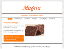 Tablet Screenshot of magna.co.uk