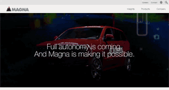 Desktop Screenshot of magna.com
