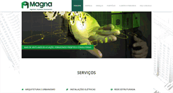 Desktop Screenshot of magna.eng.br